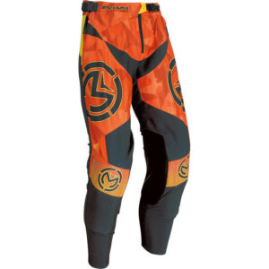 PANTALONI SAHARA 28 NERO-ARANCIONE