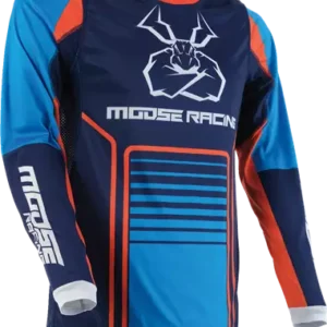 MAGLIA MOOSE AGROID BLU/ARANCIONE
