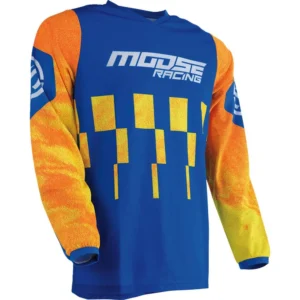 MAGLIA MOOSE QUALIFIER ARANCIONE/BLU