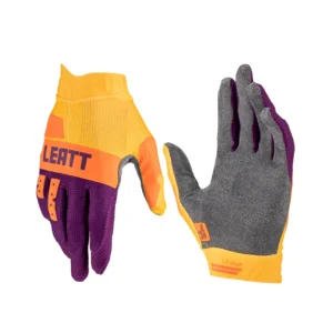 GUANTI LEATT MOTO 1,5 GIALLO/VIOLA