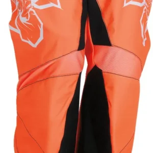 PANTALONE BIMBO MOOSE AGROID NERO/ARANCIONE