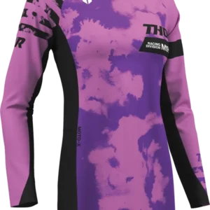 MAGLIA THOR LAUNCHMODE NERO/VIOLA S DONNA
